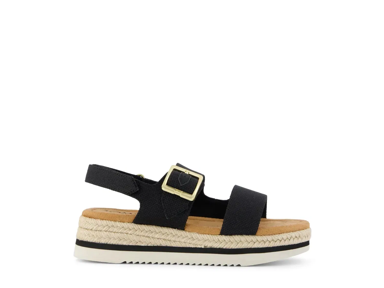 Босоножки Giana на платформе, TOMS, черный — фото 4