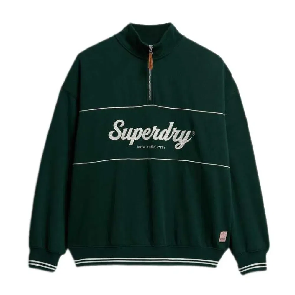 Женский свитшот свободного кроя Country Club Superdry, Green