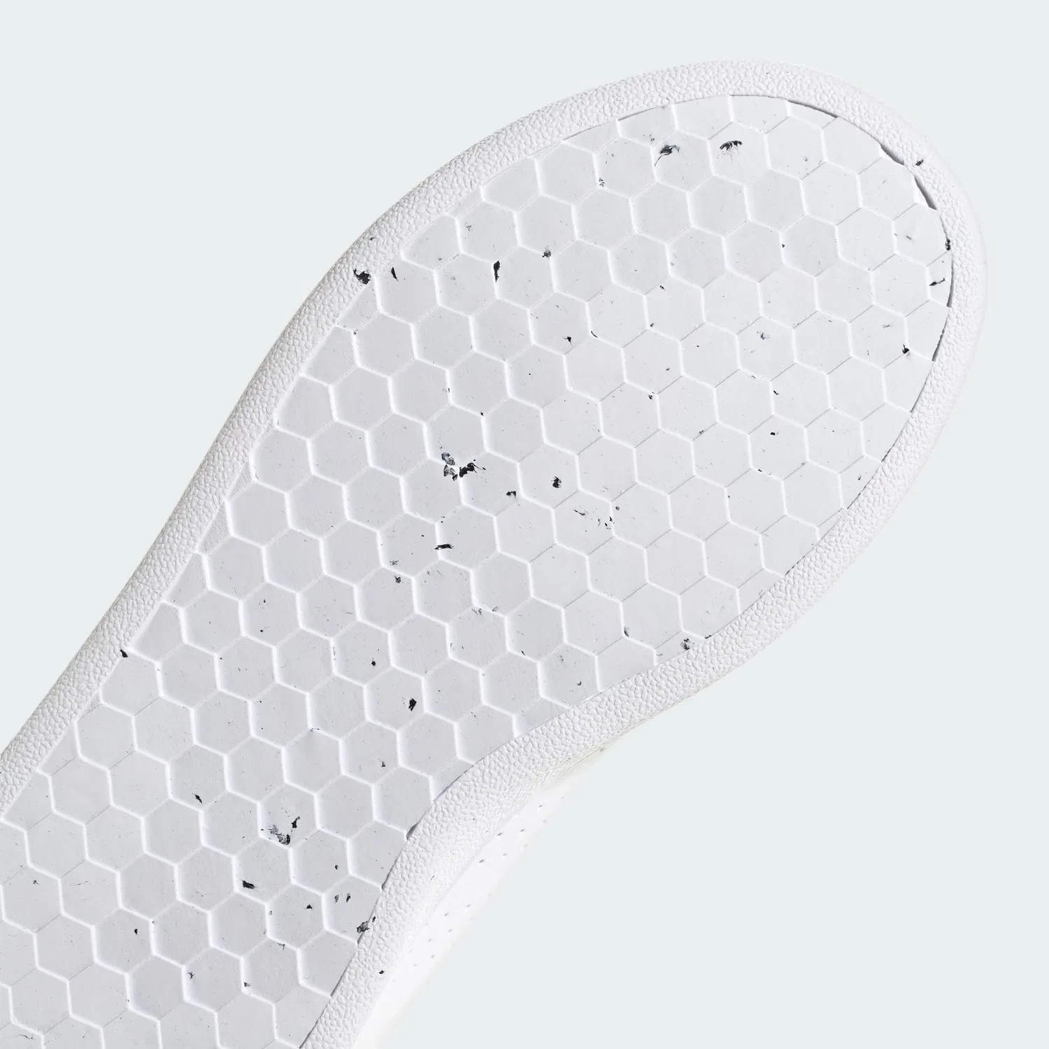 Детские кроссовки с перфорированными полосками Advantage Lifestyle Court Lace Shoes Adidas, Ftwr White Ftwr White Better Scarlet — фото 4