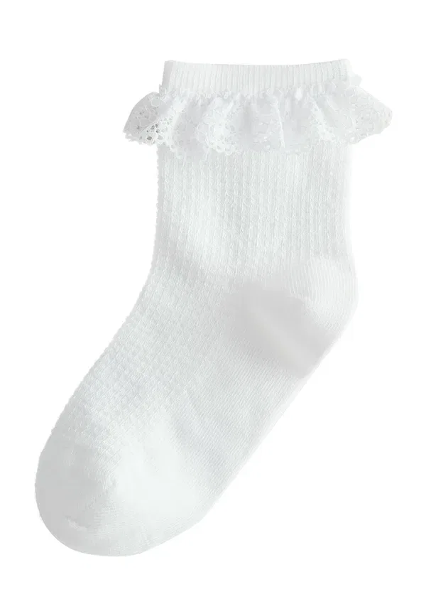 Носки 10 пар, хлопок, 10 pack - socks, Next, white, белый — фото 2