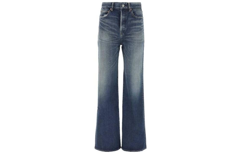 

SAINT LAURENT Женские джинсы, цвет Blue