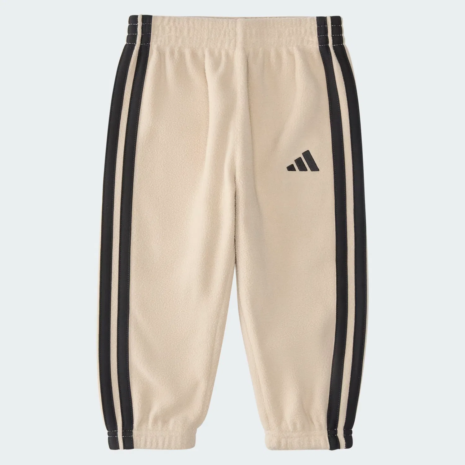 Детский спортивный костюм из микрофлиса, комплект из 2 предметов, Adidas Sportswear, хаки — фото 4