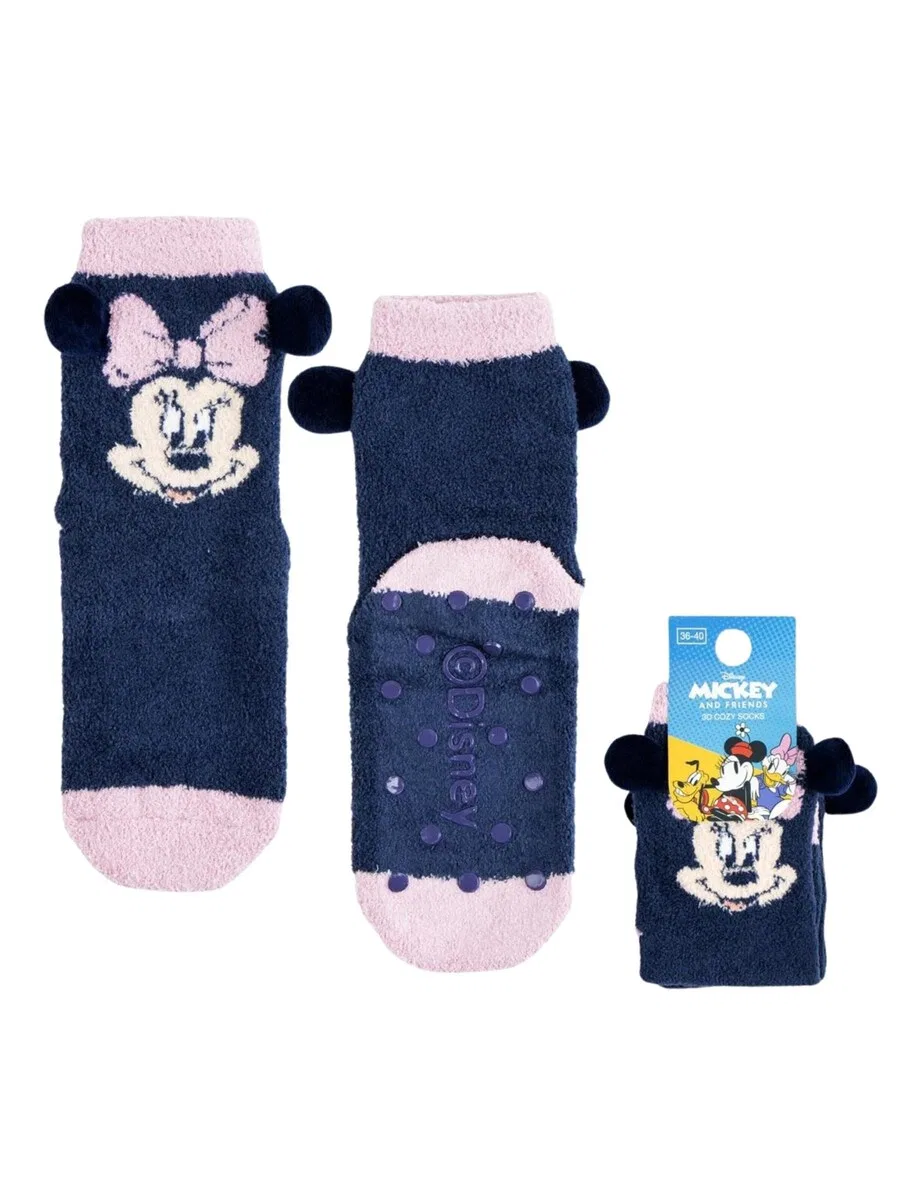 Носки Cerda Rutschfeste Socken Minnie темно-синего цвета — фото 3