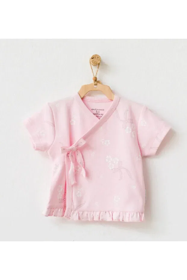 Детское боди-комбинезон для новорожденных хлопковый Andywawa, Pink