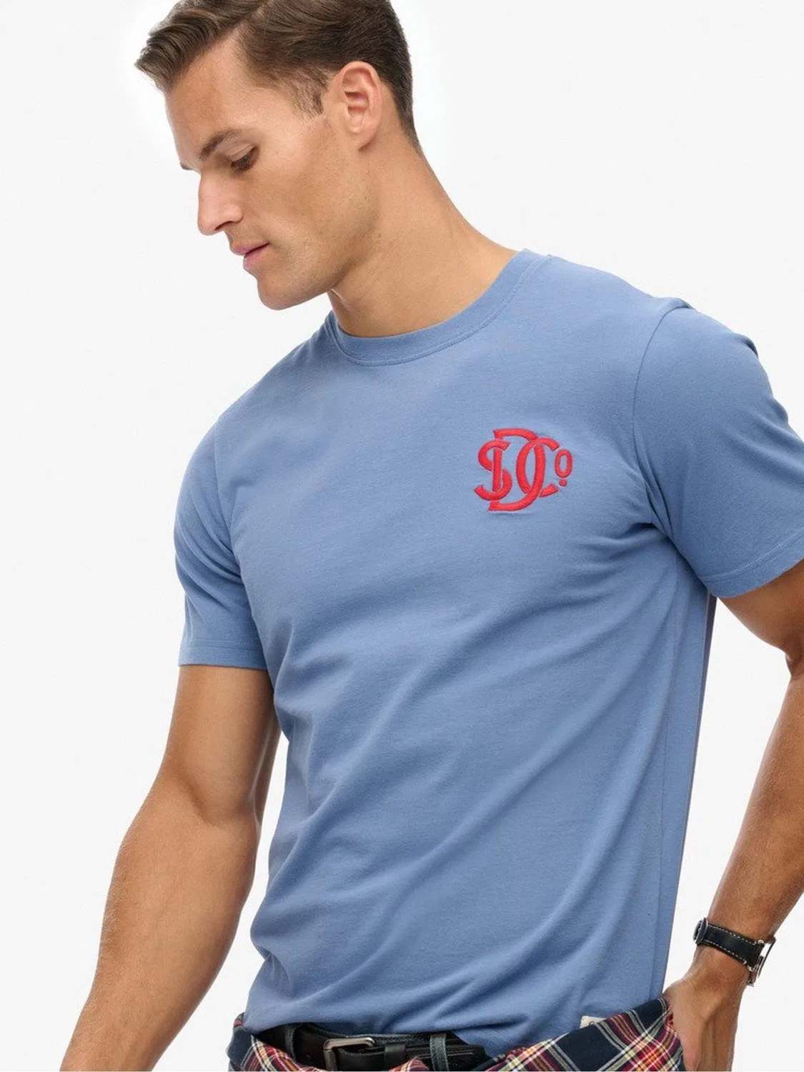Футболка свободного кроя Sd&Co Neon Relaxed Superdry, синий