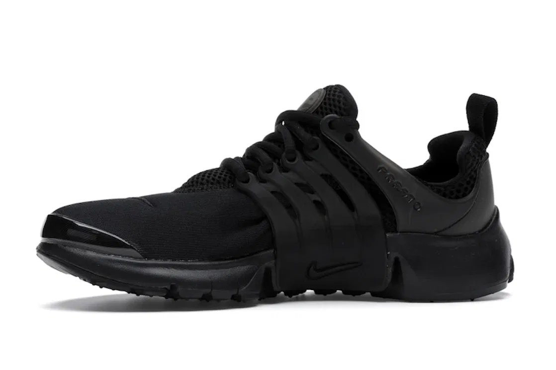 Детские кроссовки Lifestyle с сетчатым верхом Nike Air Presto, Black/Black-Black — фото 3