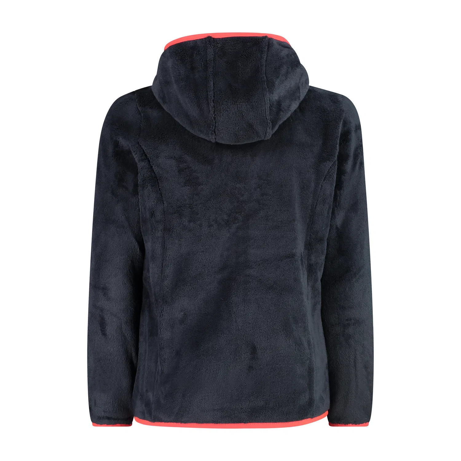 Детская флисовая куртка для девочек Girl Jacket Fix Hood Cmp, Schwarz — фото 4