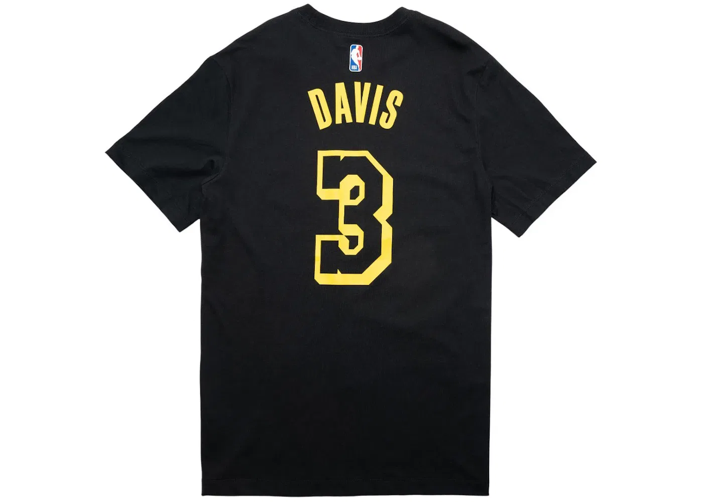 Мужская футболка с длинным рукавом Nike NBA Lakers Anthony Davis Tee, Black — фото 2