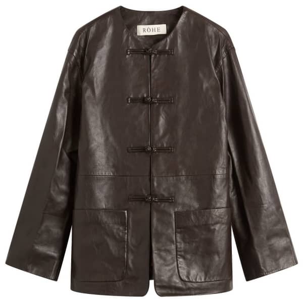 

Кожаная куртка Mandarin Róhe, Mahogany