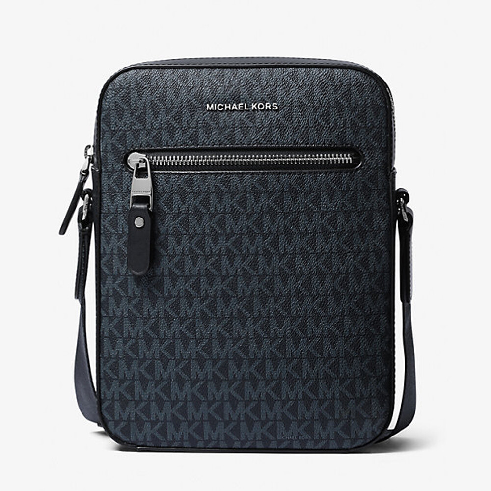 

Сумка Michael Kors Henry Logo, синий/черный