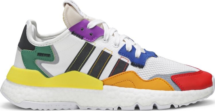 

Кроссовки Adidas Nite Jogger 'Pride', многоцветный, Серый, Кроссовки Adidas Nite Jogger 'Pride', многоцветный