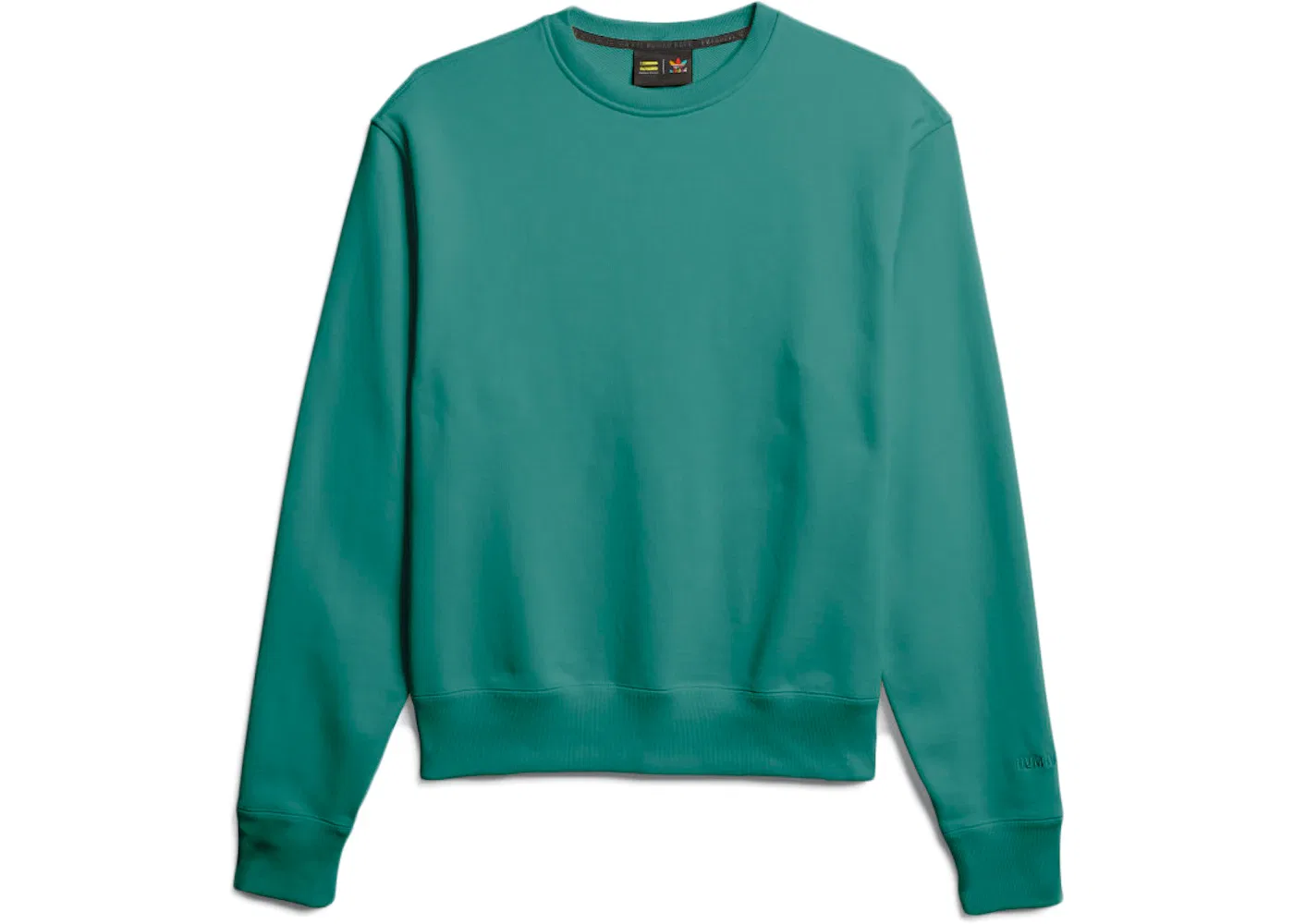 Мужское/Женское худи с длинным рукавом Crewneck Sweatshirt Adidas, True Green