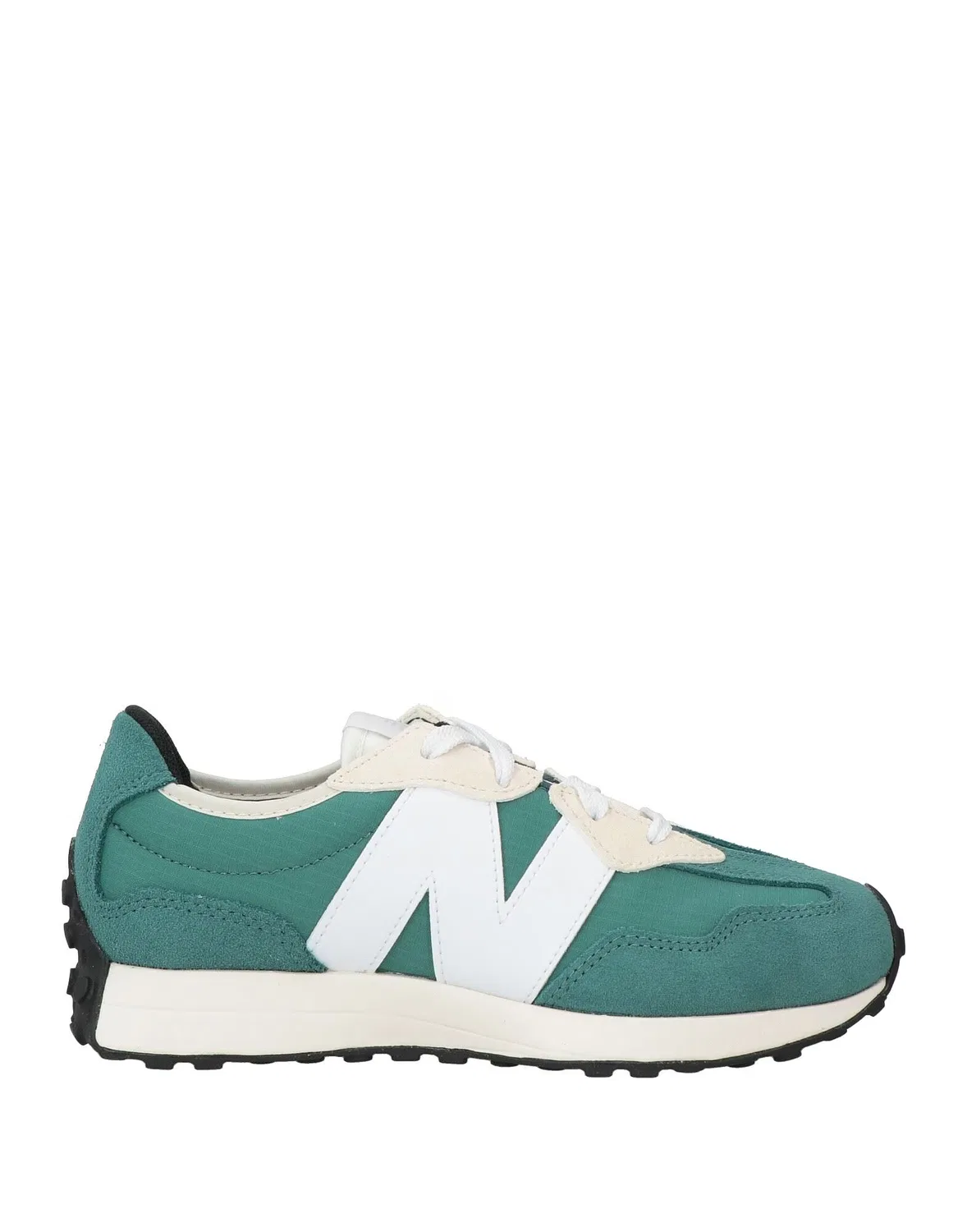 Детские кроссовки для мальчиков на шнуровке 327 New Balance, темно-зеленый