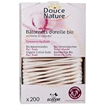 

PRI 3881 Органические палочки для гигиены ушей 200 шт Douce Nature