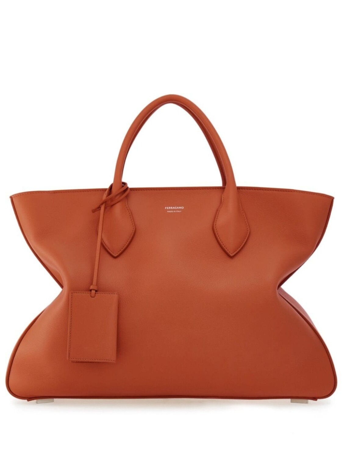 

Ferragamo сумка-тоут с логотипом, коричневый