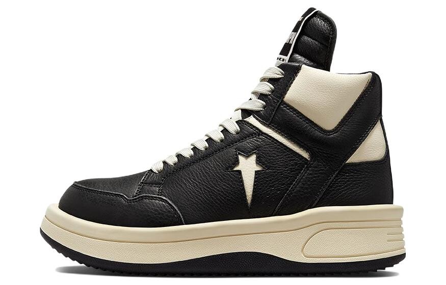 

Rick Owens DRKSHDW x Converse TURBOWPN Black Cloud Cream