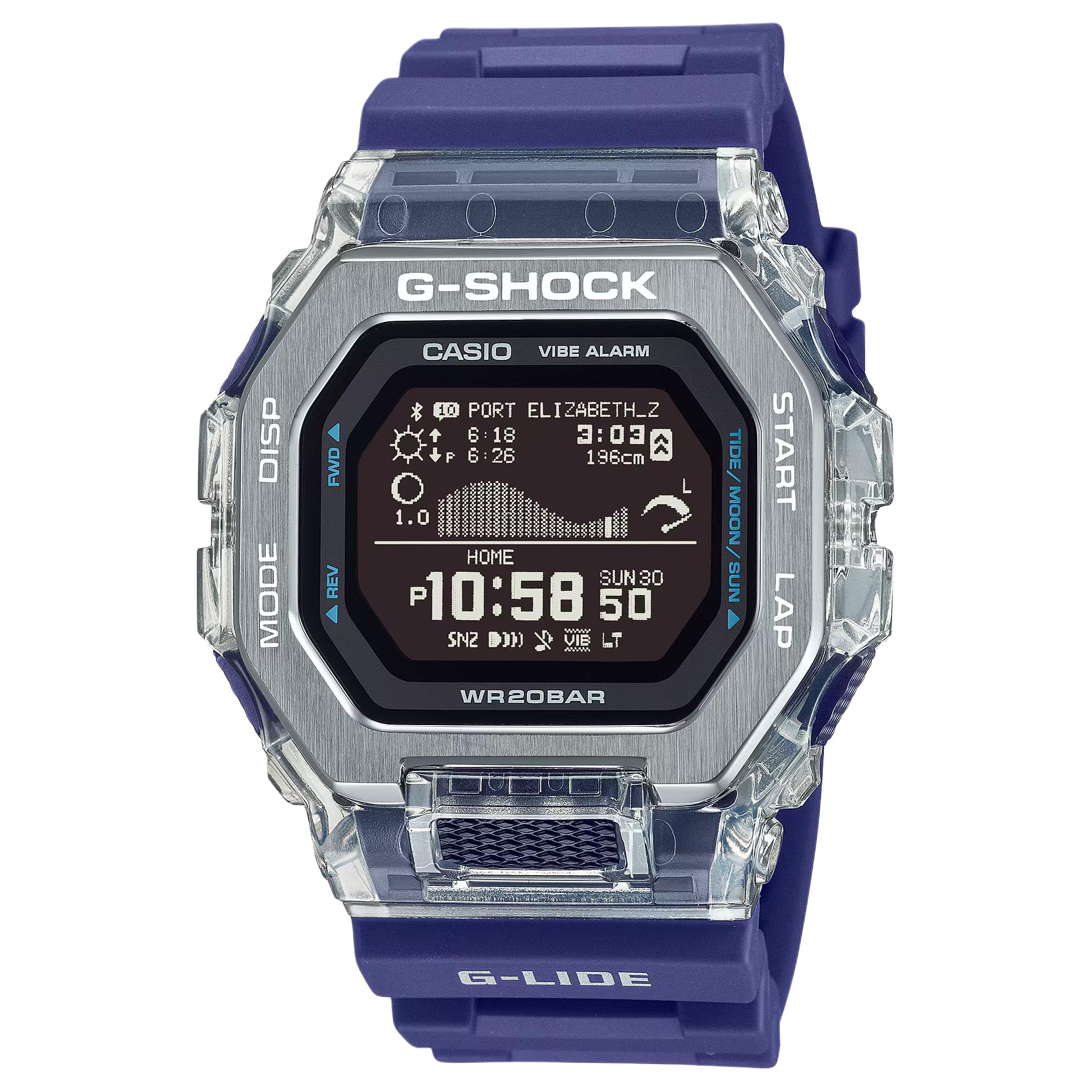 

Casio Часы GBX 100 Collection с кварцевым механизмом, унисекс, черный циферблат