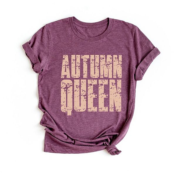 

Футболка с принтом Autumn queen block distressed Simply Sage Market, Plum, Зеленый, Футболка с принтом Autumn queen block distressed Simply Sage Market, Plum