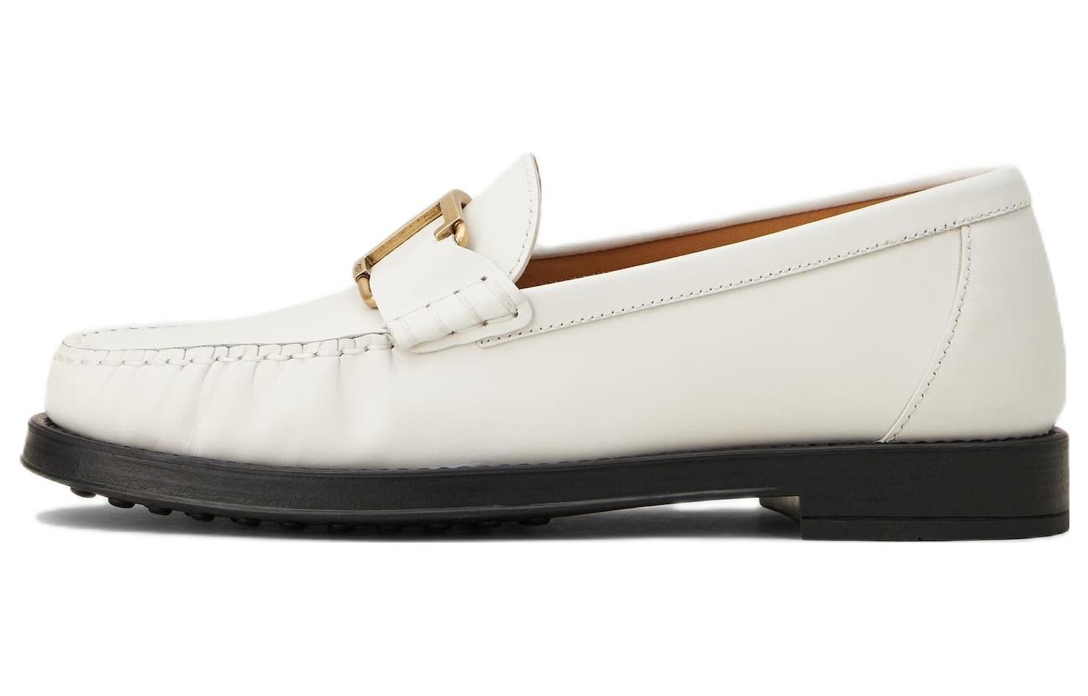 TOD'S Женские белые повседневные туфли — фото 3