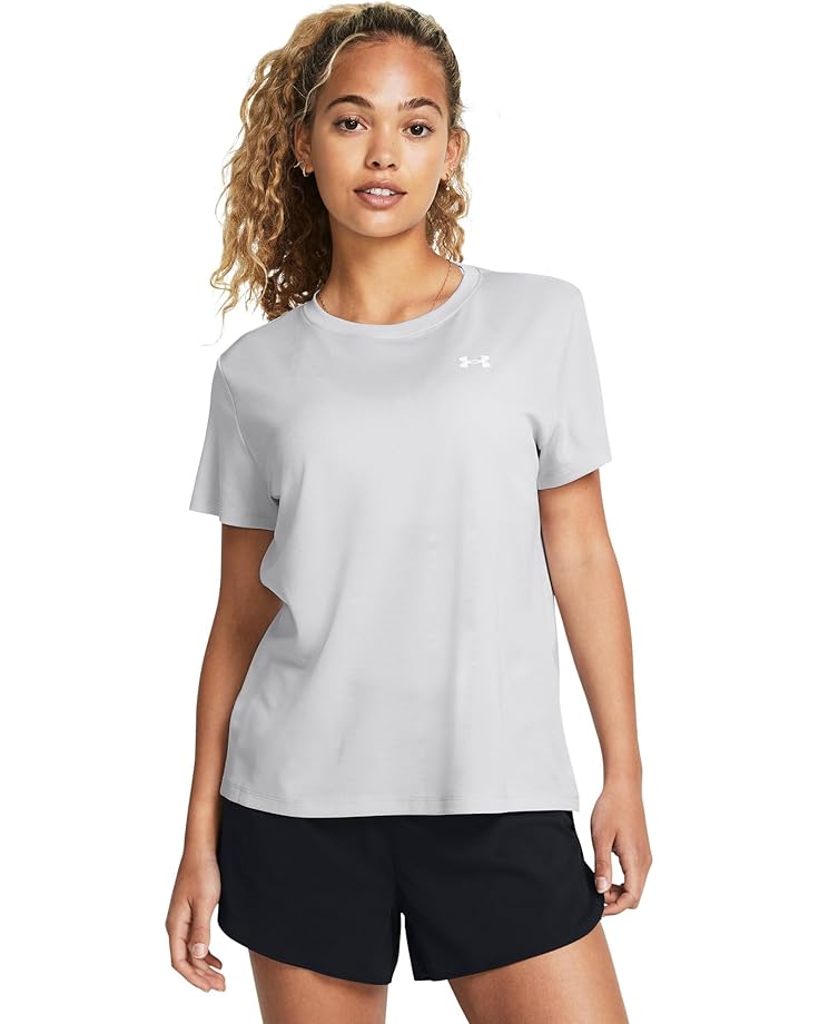 

Футболка Under Armour Tech Textured Short, цвет Halo Gray/White