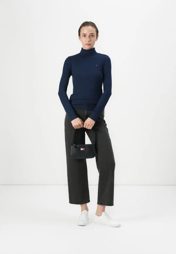 Облегающая блузка с длинными рукавами Tommy Hilfiger, Dark Night Navy — фото 2