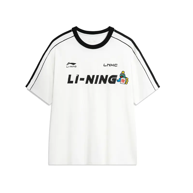 

LINING Футболка унисекс белая, Белый, LINING Футболка унисекс белая