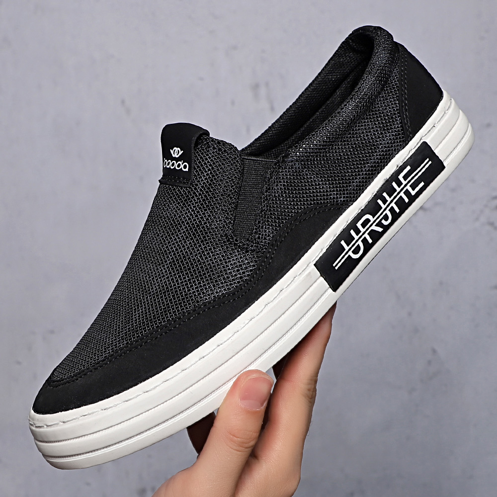 Baoda Мужские повседневные кроссовки Low Top серые, цвет Gray — фото 3