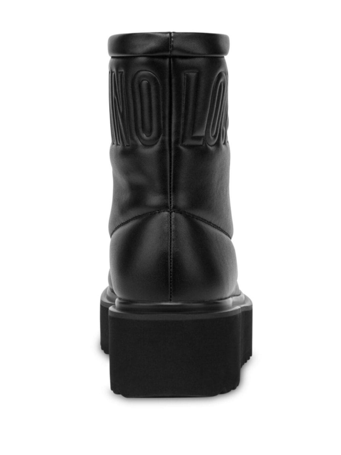 Love Moschino ботинки на платформе с вышитым логотипом, черный — фото 3