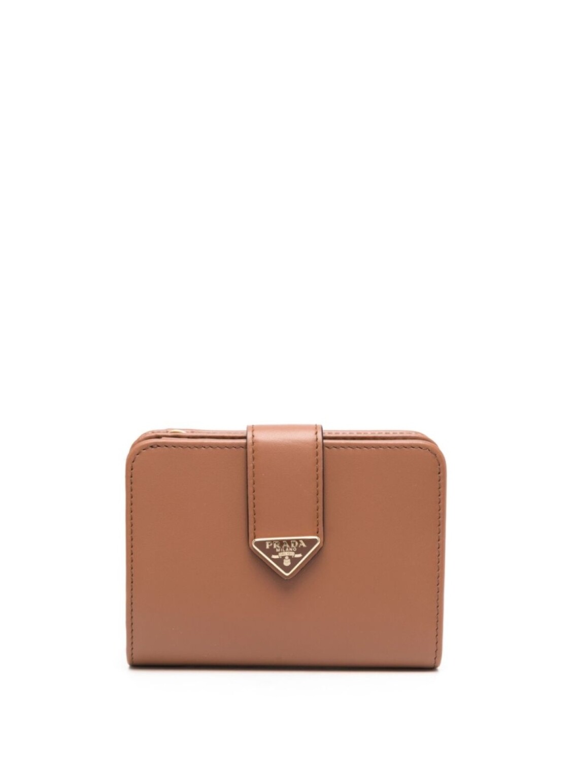 

Prada кошелек с логотипом, коричневый