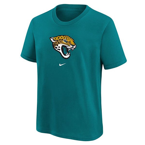 Футболка с логотипом Jacksonville Jaguars молодежная teal Nike — фото 3