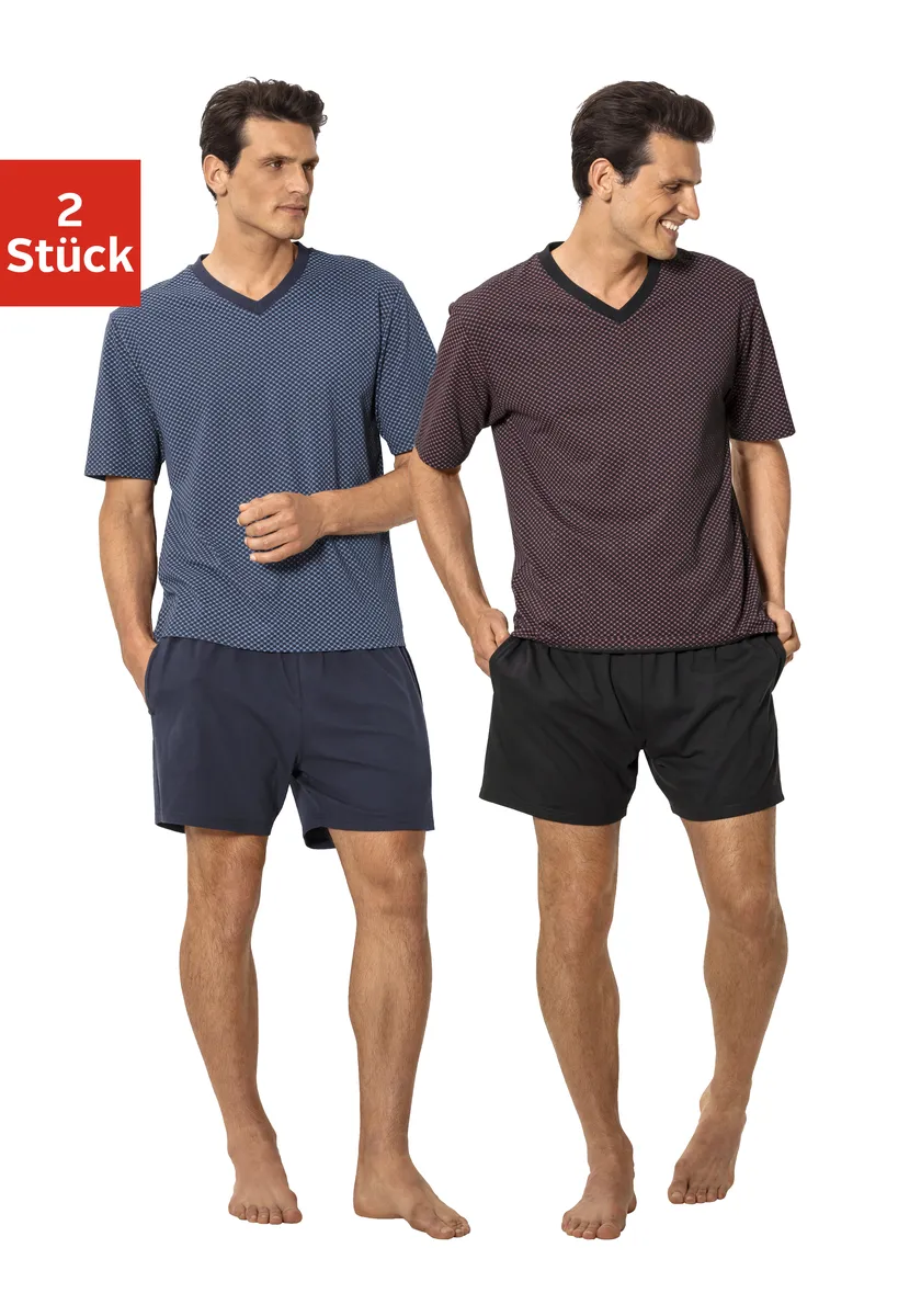 

Le jogger Shorty (упаковка, 4 шт., 2 шт.), топы со сплошным рисунком, синий