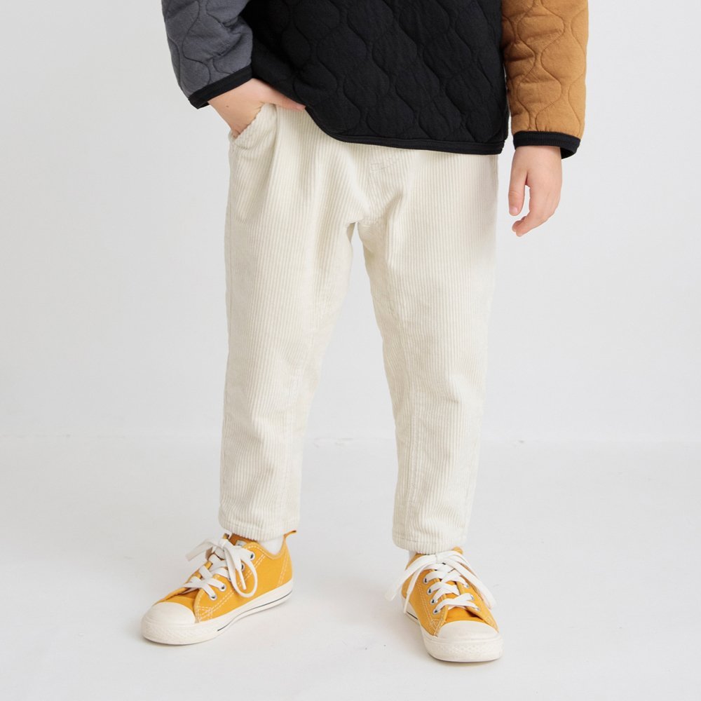 Вельветовые брюки зауженного кроя Branshes, ivory