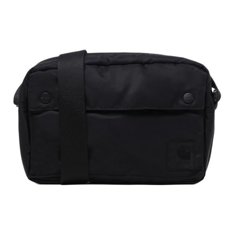 

Carhartt WIP Нейлоновая наплечная сумка через плечо унисекс черная, Black