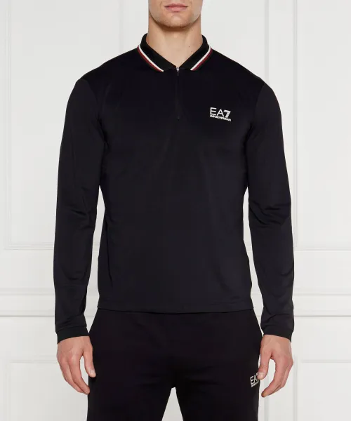 

Футболка поло Regular fit Ea7, черный