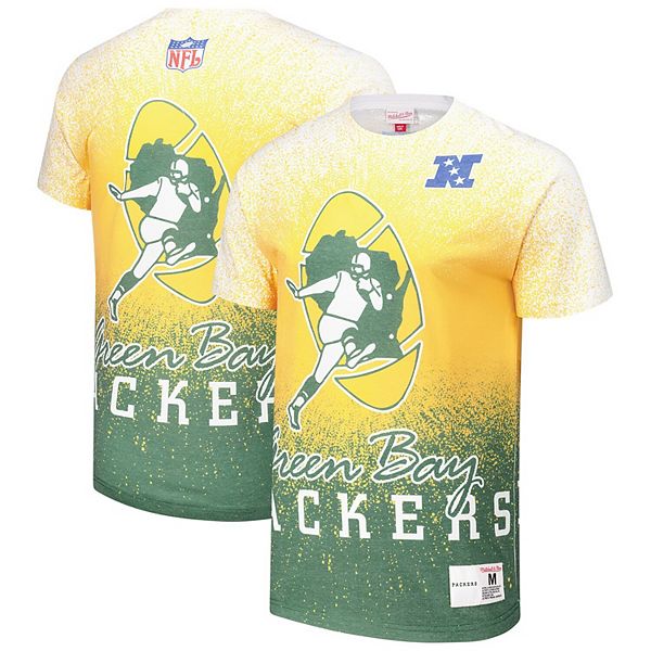 

Мужская футболка с винтажным логотипом Green Bay Packers Mitchell & Ness