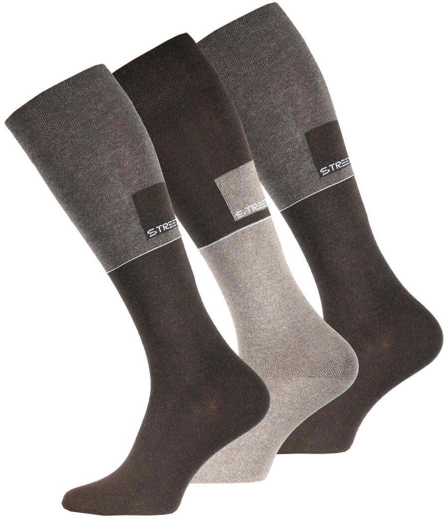 

Носки Cotton Prime Comfort KNIESTRÜMPFE 3 шт, цвет Brauntöne