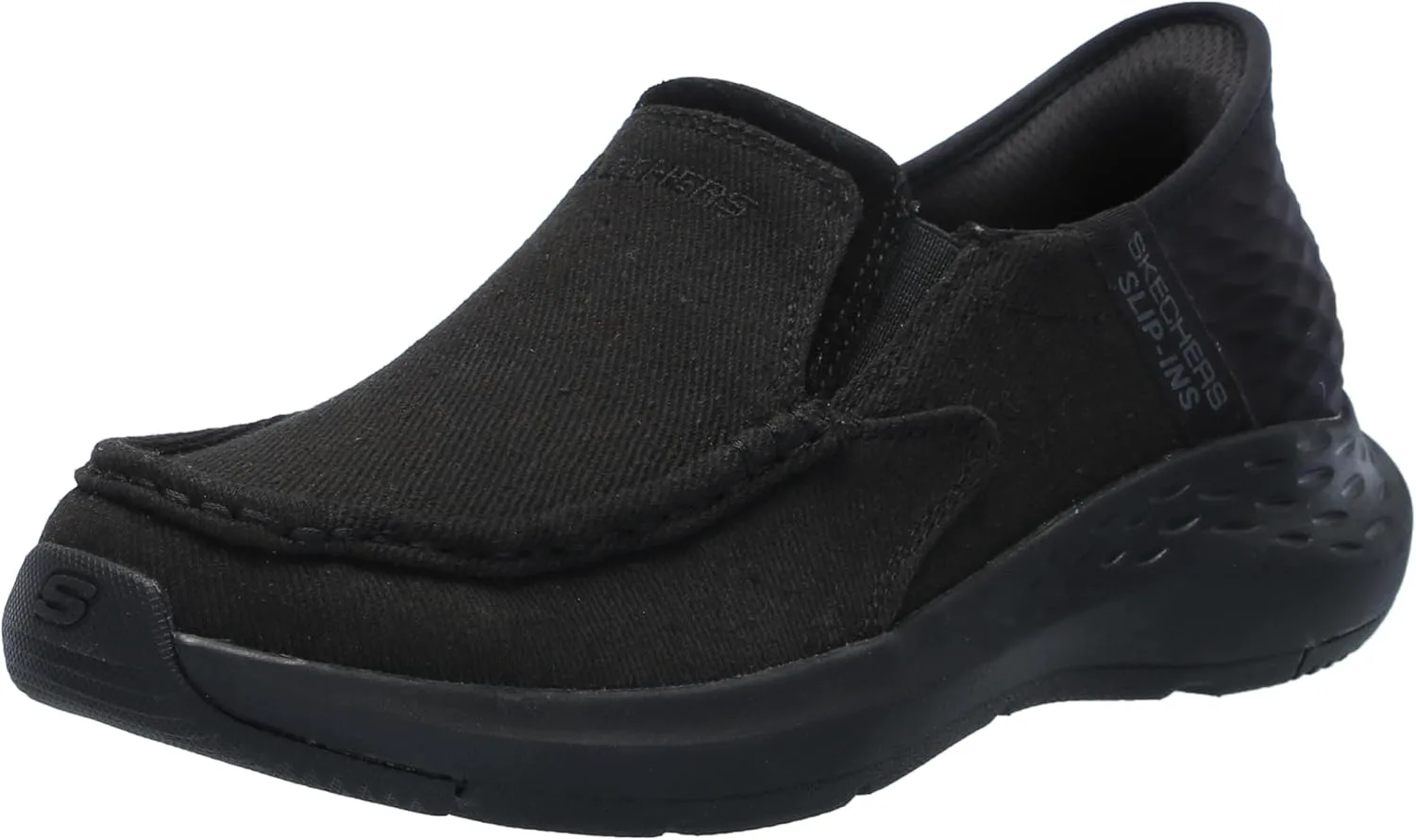 

Мужские туфли Skechers США Parson - Dewitt Twin Gore Moc Toe Slip-Ins, черный