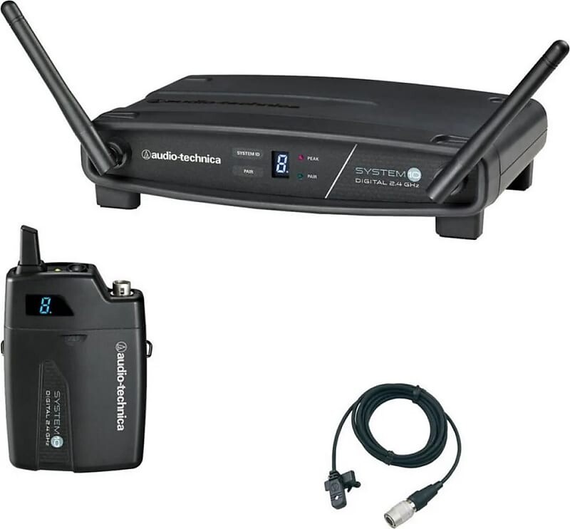 

Беспроводная система Audio-Technica ATW-1101/L System 10 Digital Wireless Lavalier Microphone System