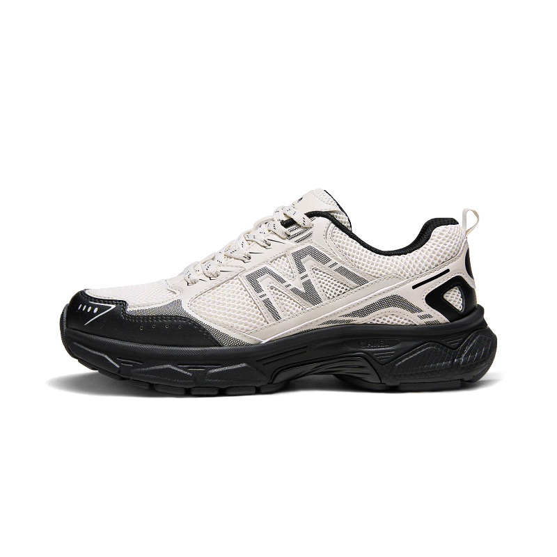 

Дышащие низкие повседневные туфли для увеличения роста для мужчин CAMEL, Beige White Black