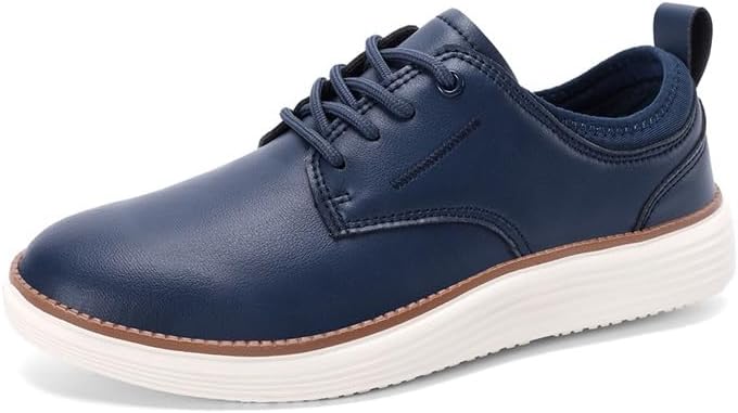 

Мужские черные классические туфли с шнуровкой, повседневные деловые туфли, оксфорды Pilluren