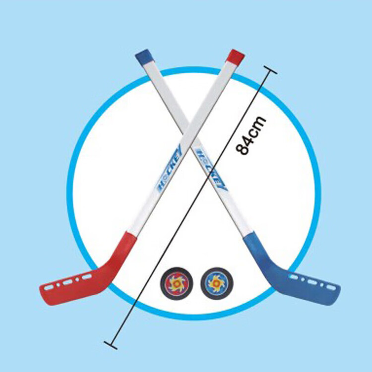 

He Jiagong Детская клюшка для хоккея на траве, набор для футбола, синий, 84 см: 2 клюшки