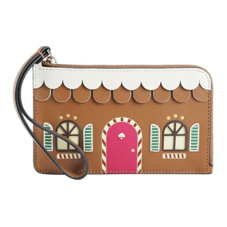 

Kate Spade Женская клатч из ПВХ коричневого цвета