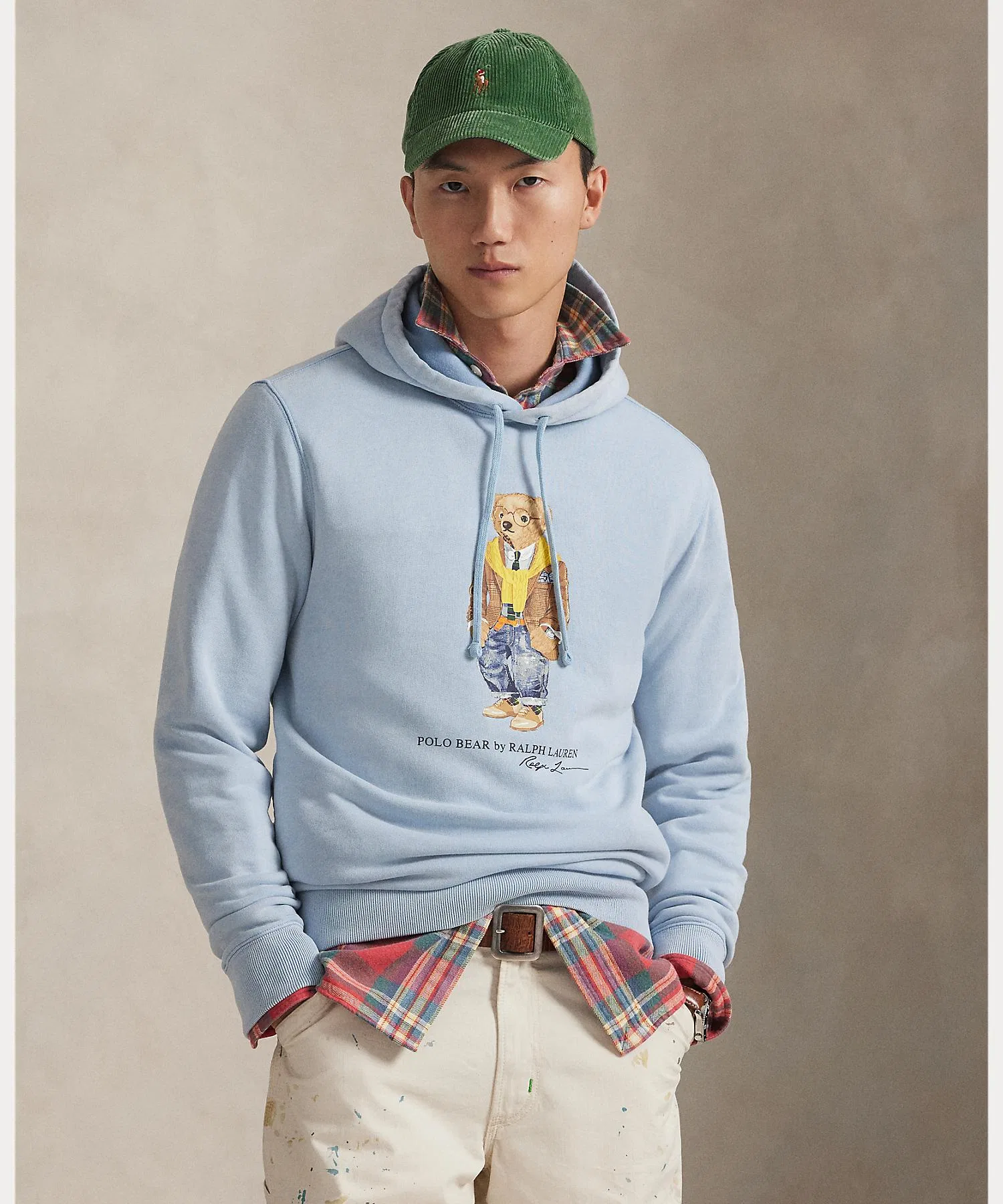 Толстовка Polo Bear из окрашенного в готовом виде флиса