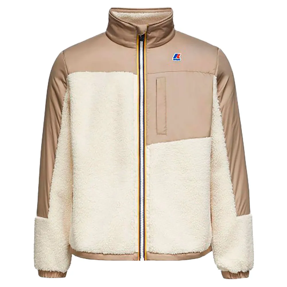 

Толстовка K-way Le Vrai 3.0 Nersev Orsetto full zip, бежевый