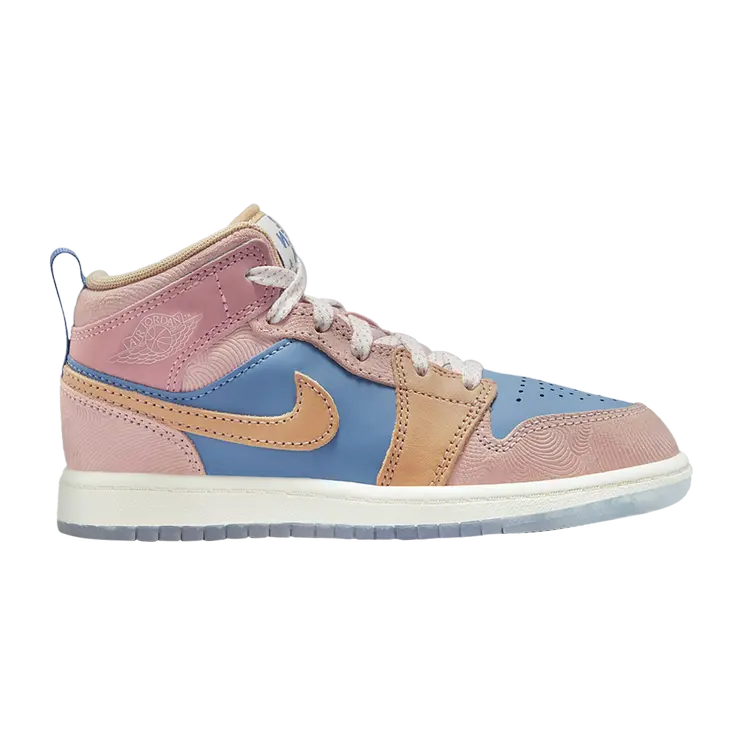 

Кроссовки Air Jordan 1 Mid SS PS, цвет Zen