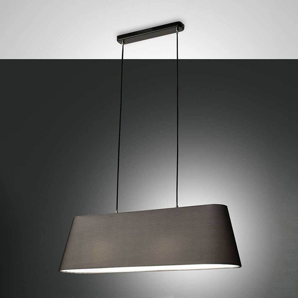 

Fabas Luce Allegra, подвесной светильник, E27, 2X60Вт, черный