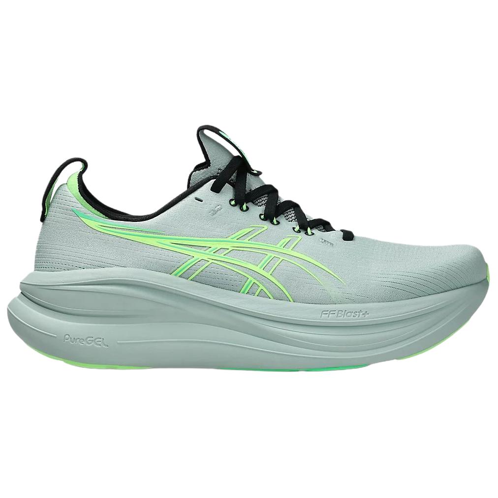 ASICS GEL NIMBUS 28 Support Running Shoes мужские зеленые — фото 3