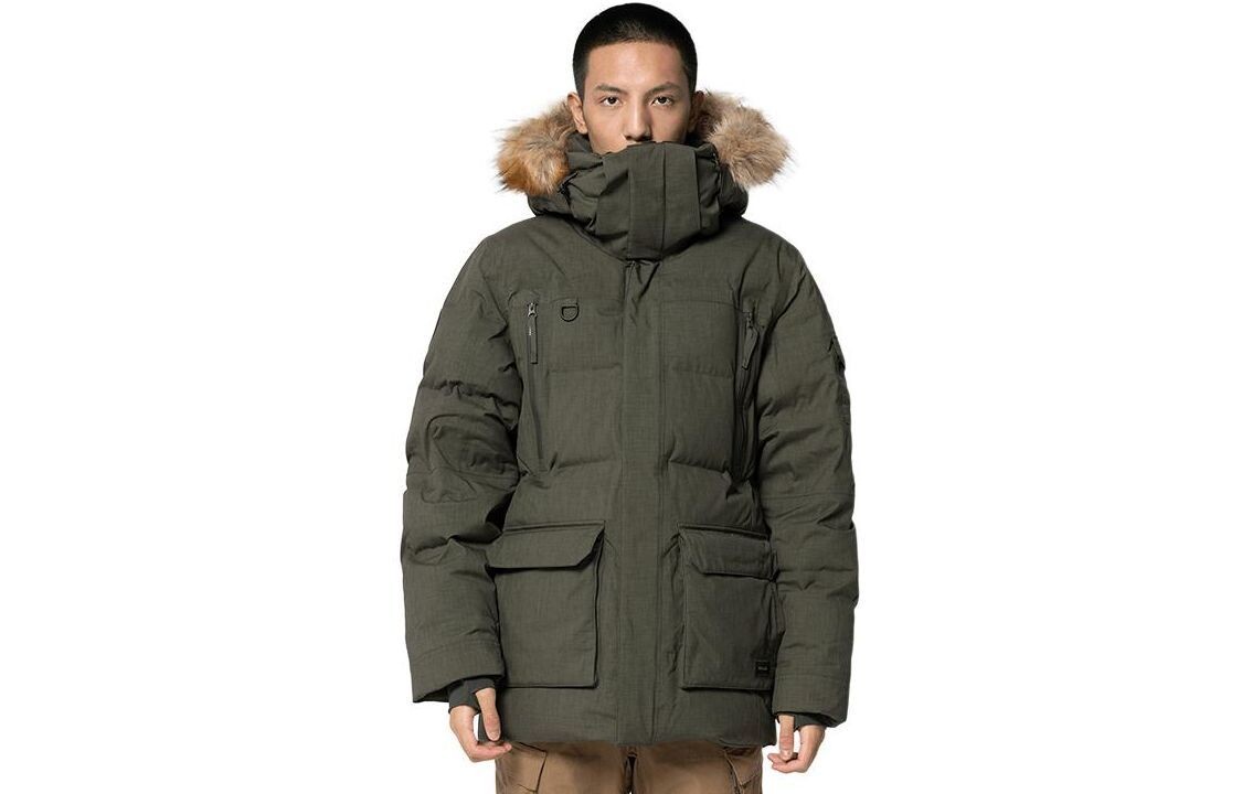 

Пуховик мужской Decathlon, хаки