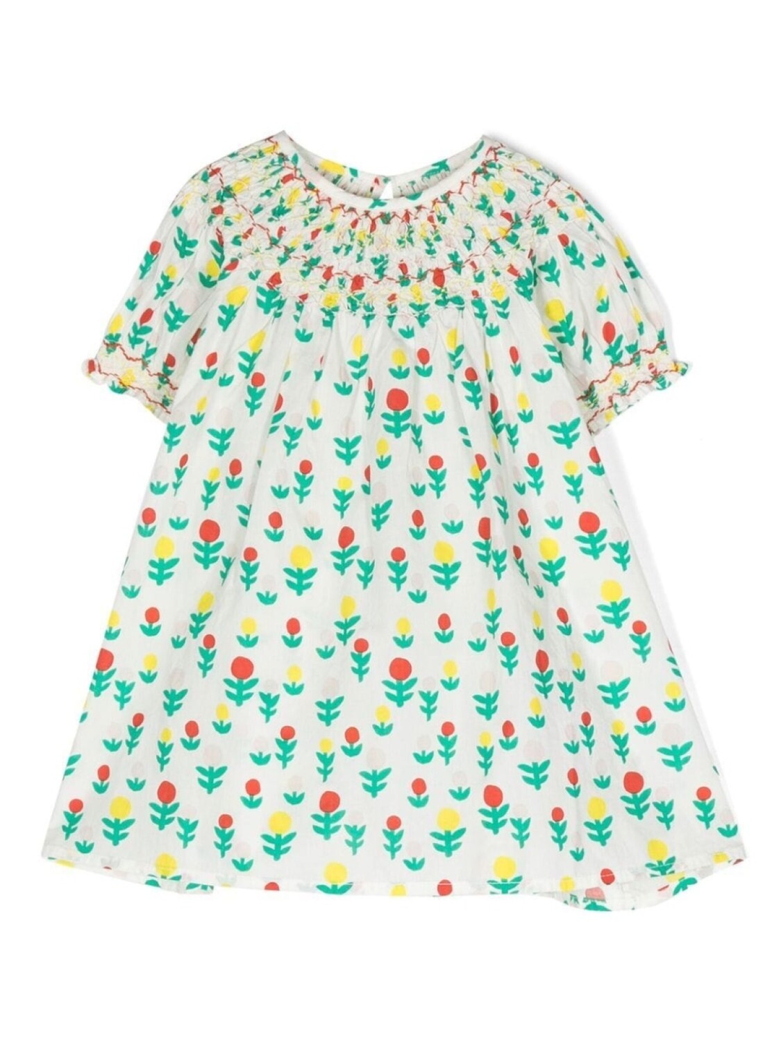 

Stella McCartney Kids платье с цветочным принтом, белый