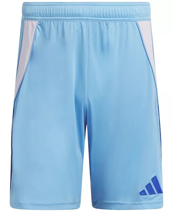 

Мужские шорты Tiro 24 с влагоотводящими шнурками, 8 дюймов adidas, синий